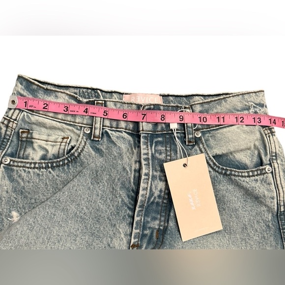 NWT Revice Denim EX-BOYFRIEND B-BOY Blue Denim Jeans Sz. 26 (Actual 28) - Picture 5 of 7